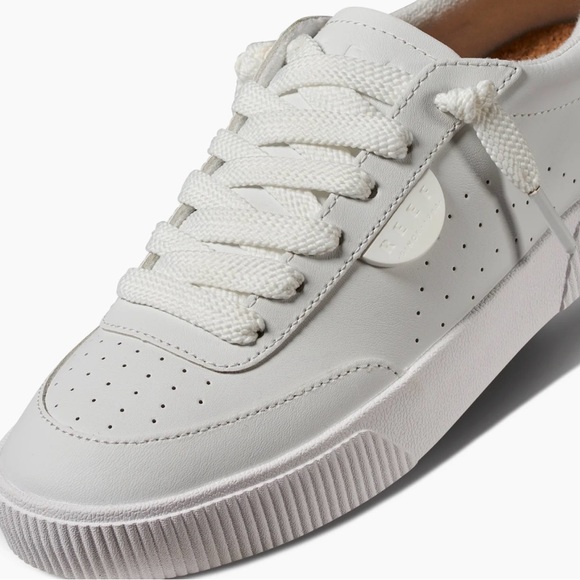 Reef Women's Lay Day Seas White Leather Low-Top Sneakers, NWT, Size 9 (EUR 40) - Picture 15 of 16
